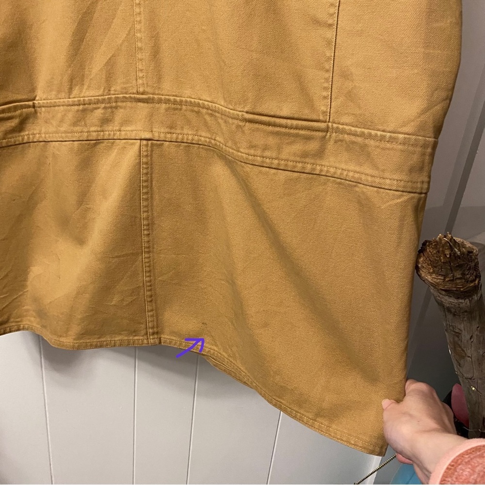 Vintage 90’s Timberland Weathergear Lined Cotton Chore Coat Removable liner - Picture 10 of 16